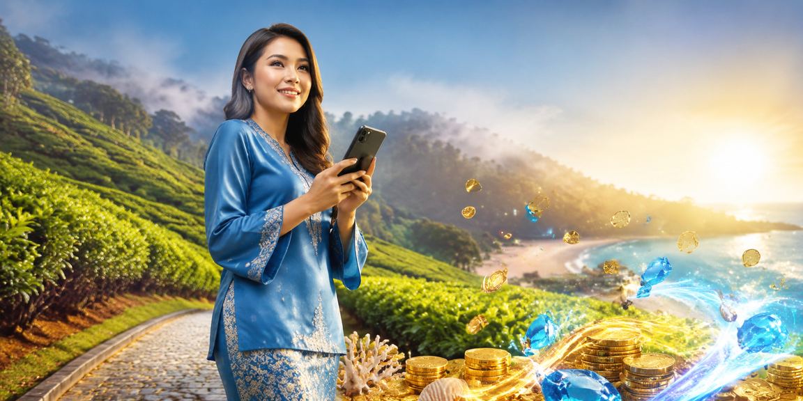 Pemain Malaysia menikmati bonus rebat tgn40 di Genting Highlands dengan pakaian tradisional
