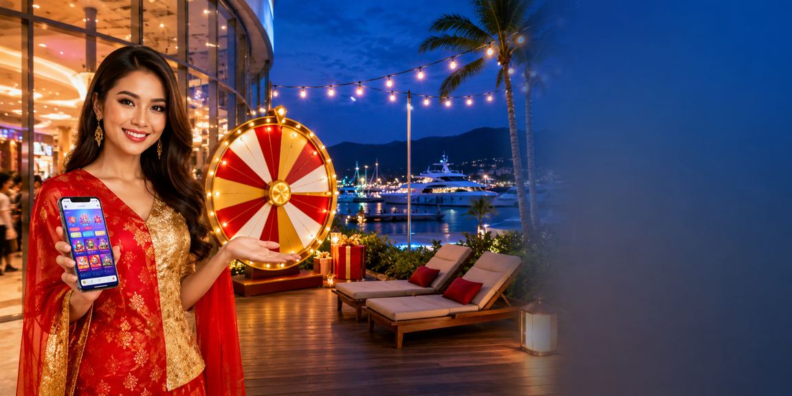 Cabutan bertuah dan permainan Roulette Perancis di Langkawi