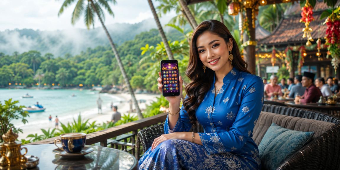 Pengguna tgn40 di Langkawi mendaftar akaun baru dan menikmati pelbagai permainan dalam talian