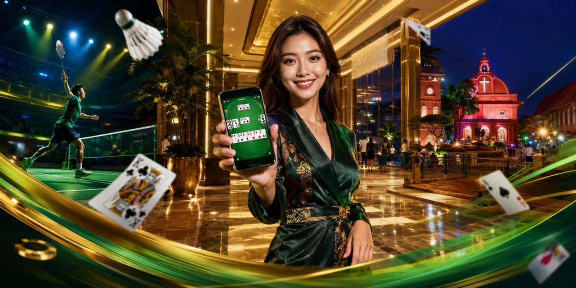 Pengalaman permainan maya tgn40 di Melaka dengan tema tempatan