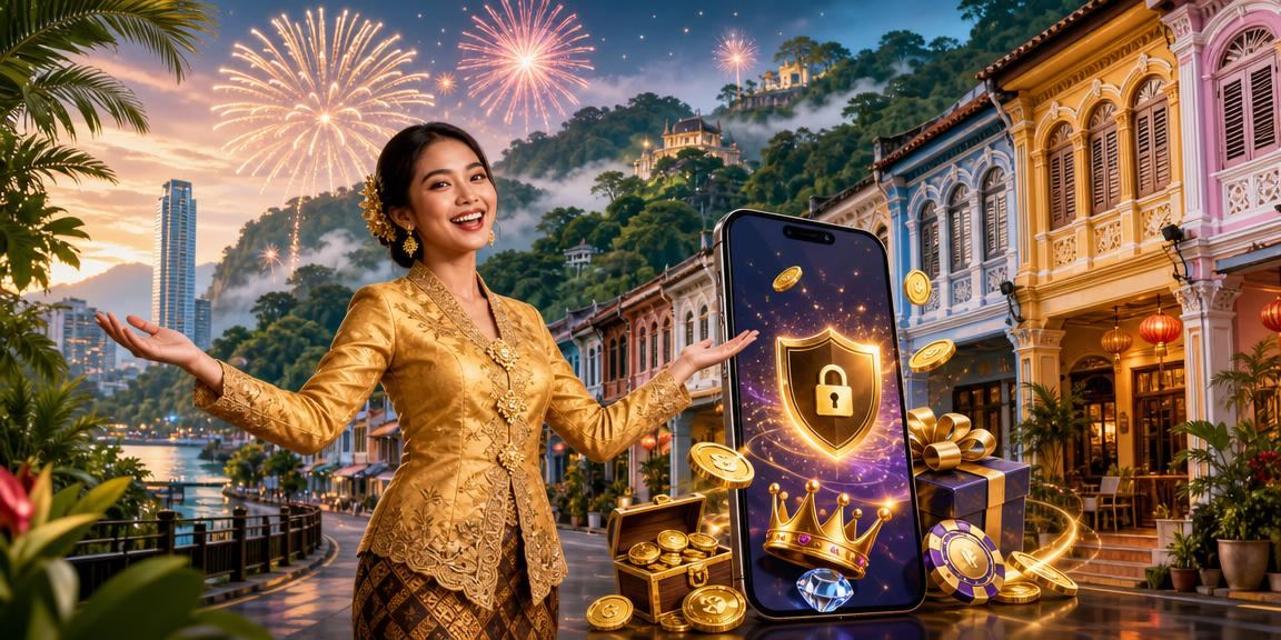 Bonus VIP di Penang dengan pakaian tradisional